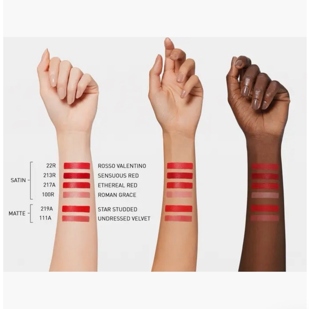 Valentino Ethereal Red Lipstick - Picture 2 of 12